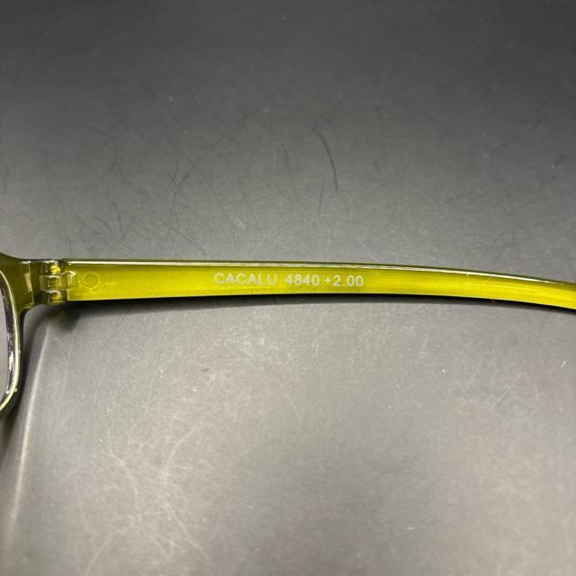即決 CACALU メガネ 眼鏡 老眼鏡 +2.00 < 男性ファッション  即決 CACALU メガネ 眼鏡 老眼鏡 +2.00 < 男性ファッションの