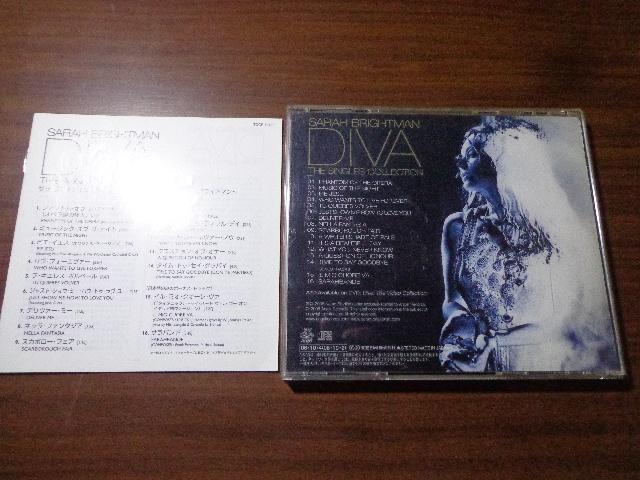 CD  SARAH BRIGHTMANuDIVA THE SINGLES COLLECTION v CD 2ő180~  CD/DVD/rfI 