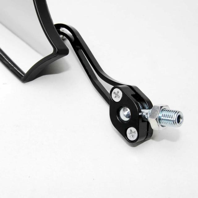 ニュースタイル バイク用 サイドミラー ブラック 変換アダプター付 カスタム 汎用 バックミラー 五角形 オートバイ 原付 黒 < 自動車/バイク ニュースタイル バイク用 サイドミラー ブラック 変換アダプター付 カスタム 汎用 バックミラー 五角形 オートバイ 原付 黒 < 自動車/バイク