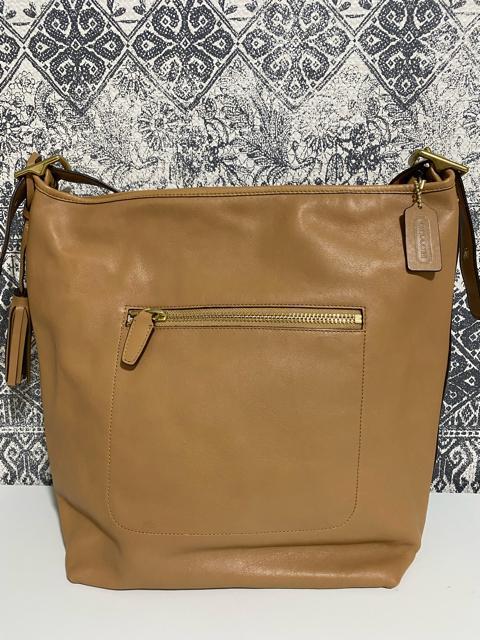 【良品】COACH コーチ レザー ワンショルダーバッグ 斜め掛け ブラウン < ブランド  【良品】COACH コーチ レザー ワンショルダーバッグ 斜め掛け ブラウン < ブランドの