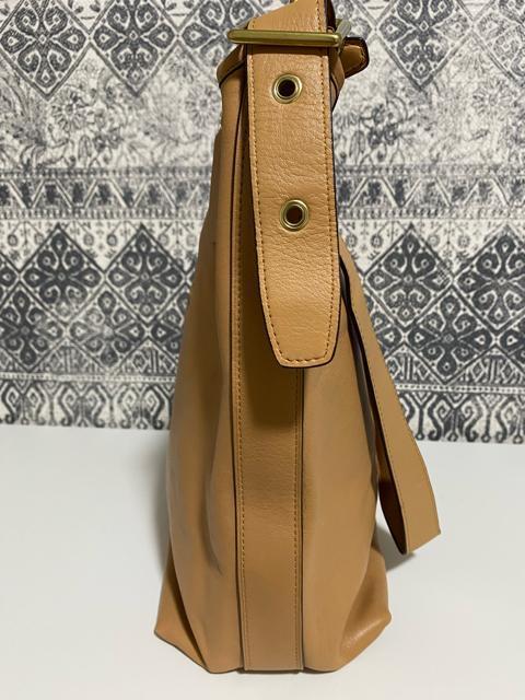 【良品】COACH コーチ レザー ワンショルダーバッグ 斜め掛け ブラウン < ブランド  【良品】COACH コーチ レザー ワンショルダーバッグ 斜め掛け ブラウン < ブランドの
