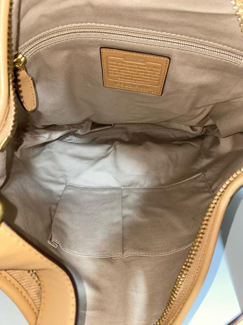 【良品】COACH コーチ レザー ワンショルダーバッグ 斜め掛け ブラウン < ブランド  【良品】COACH コーチ レザー ワンショルダーバッグ 斜め掛け ブラウン < ブランドの