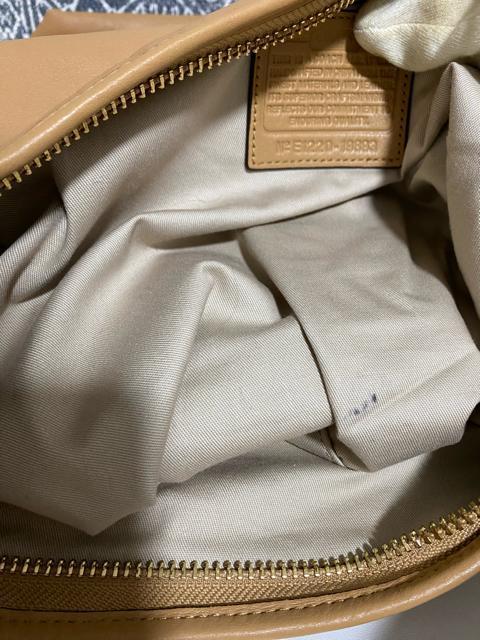 【良品】COACH コーチ レザー ワンショルダーバッグ 斜め掛け ブラウン < ブランド  【良品】COACH コーチ レザー ワンショルダーバッグ 斜め掛け ブラウン < ブランドの