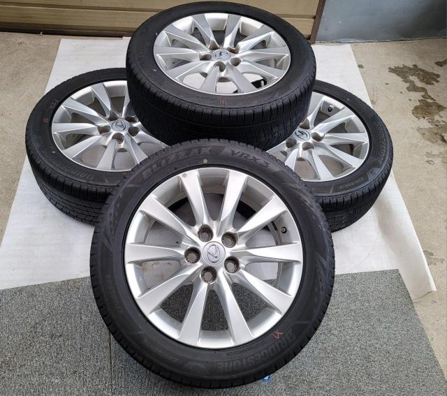 LEXUS レクサス LS 後期 純正アルミホイール18インチ7.5J+32 5H PCD120スタッドレスタイヤ付き4本セット < 自動車/バイク LEXUS レクサス LS 後期 純正アルミホイール18インチ7.5J+32 5H PCD120スタッドレスタイヤ付き4本セット < 自動車/バイク
