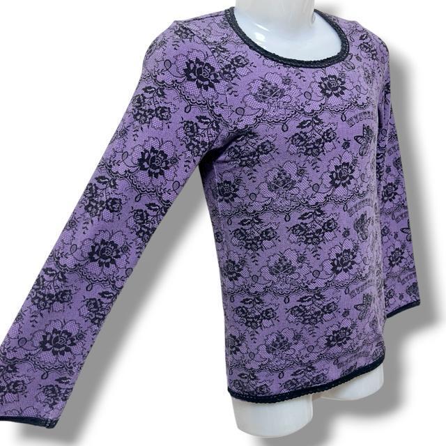 【HYSTERIC MINI/110】レース調ミニちゃん総柄プリントロンT < ブランド 【HYSTERIC MINI/110】レース調ミニちゃん総柄プリントロンT < ブランドの