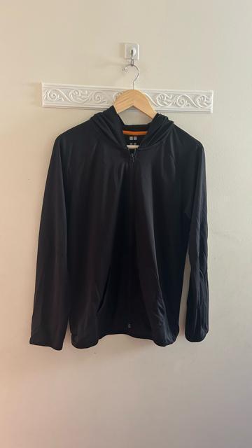 ユニクロ メンズ ドライEXフルジップパーカ ジップアップ 長袖 パーカー 黒 ブラック L < ブランド ユニクロ メンズ ドライEXフルジップパーカ ジップアップ 長袖 パーカー 黒 ブラック L < ブランドの