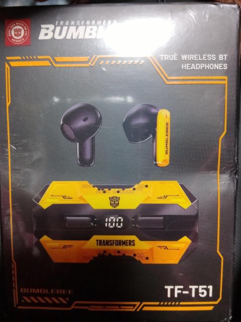 ■トランスフォーマー■TF-T51 バンブルビーワイヤレスイヤホン 低遅延ゲームイヤホン長期耐久性 Transformers < 家電/AV ■トランスフォーマー■TF-T51 バンブルビーワイヤレスイヤホン 低遅延ゲームイヤホン長期耐久性 Transformers < 家電/AVの