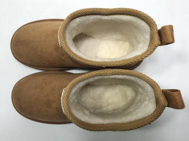 フェイクムートンブーツ ファー ボア ベルトデザイン ブーツ キャメル ブラウン ショート 24cm < 女性ファッション フェイクムートンブーツ ファー ボア ベルトデザイン ブーツ キャメル ブラウン ショート 24cm < 女性ファッションの