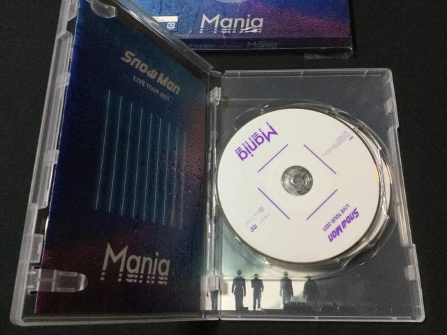 Snow Man LIVE TOUR 2021 Mania �ʏ�� ����X���[�u�d�l DVD �� �^�����g�O�b�Y�� 