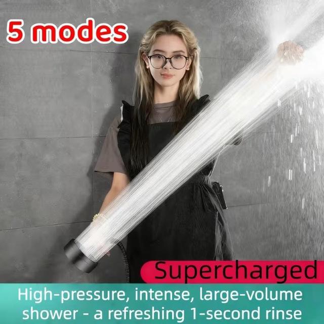 爆ヤス890円★【5モード】高性能ブラック高圧ハンドヘルドシャワーヘッド|500%水流増強、節水、調整可能、耐久性プラスチック製 < インテリア/ライフ 爆ヤス890円★【5モード】高性能ブラック高圧ハンドヘルドシャワーヘッド|500%水流増強、節水、調整可能、耐久性プラスチック製 < インテリア/ライフの