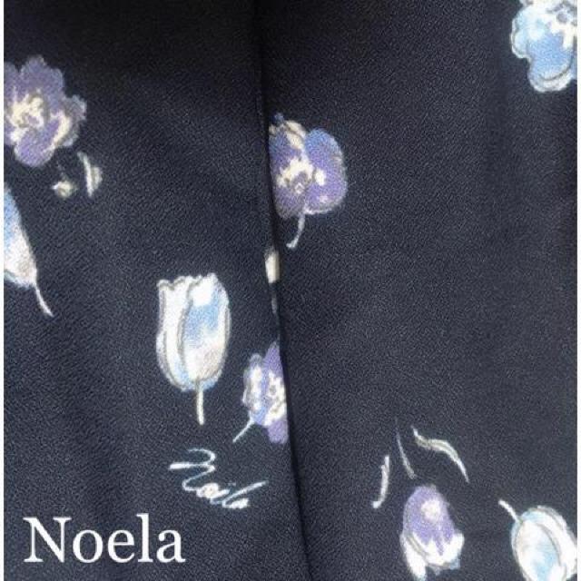 期間限定セール●Noelaノエラ●フラワー ハイウエストスカパン●花柄フラワー●紺色ネイビー < ブランド  期間限定セール●Noelaノエラ●フラワー ハイウエストスカパン●花柄フラワー●紺色ネイビー < ブランドの