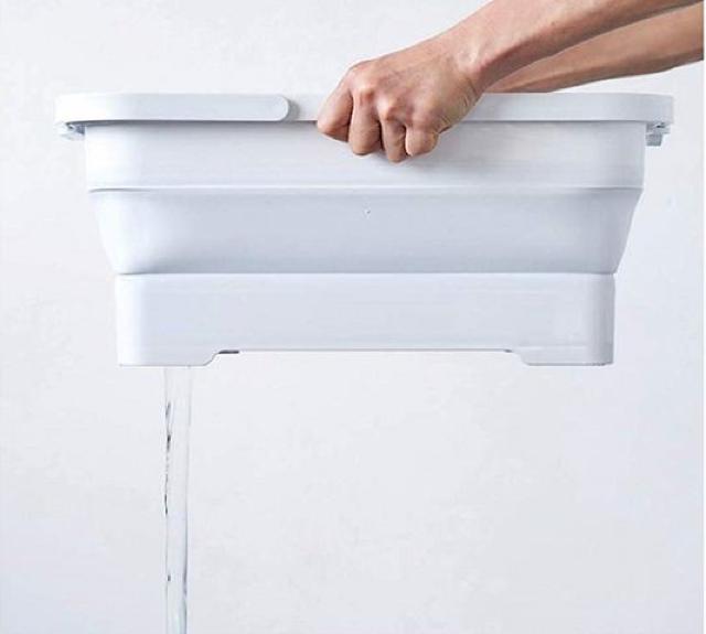 ISETO (伊勢藤) ソフトバスケット I-581 折りたたみバスケット ホワイト キャンプやバーベキュー アウトドア用 防災用 < インテリア/ライフ  ISETO (伊勢藤) ソフトバスケット I-581 折りたたみバスケット ホワイト キャンプやバーベキュー アウトドア用 防災用 < インテリア/ライフの