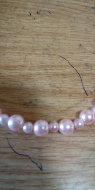 薄いピンクパールネックレス < 女性アクセサリー/時計 薄いピンクパールネックレス < 女性アクセサリー/時計の