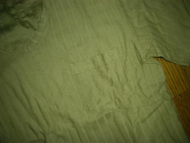 新品 ABAHOUSE アバハウス カットソー 44 メッシュストライプ Vネック Tシャツ < ブランド 新品 ABAHOUSE アバハウス カットソー 44 メッシュストライプ Vネック Tシャツ < ブランドの