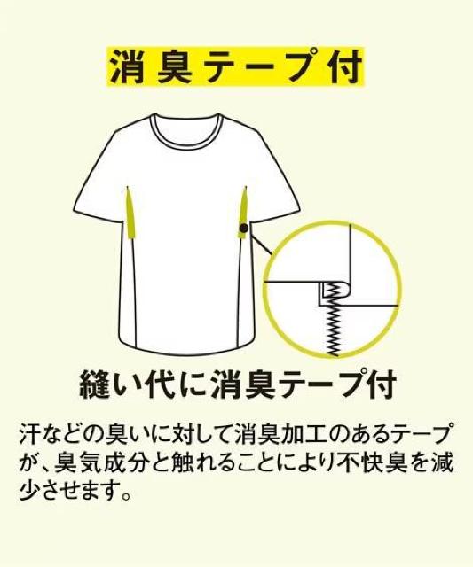 Mサイズ!高貴紳士的!形態安定!消臭テープ付き!肩回りandお腹ゆったり!水玉柄、ボタンダウン半袖シャツ!新品タグ付き!ブルー系色 < 男性ファッション  Mサイズ!高貴紳士的!形態安定!消臭テープ付き!肩回りandお腹ゆったり!水玉柄、ボタンダウン半袖シャツ!新品タグ付き!ブルー系色 < 男性ファッションの