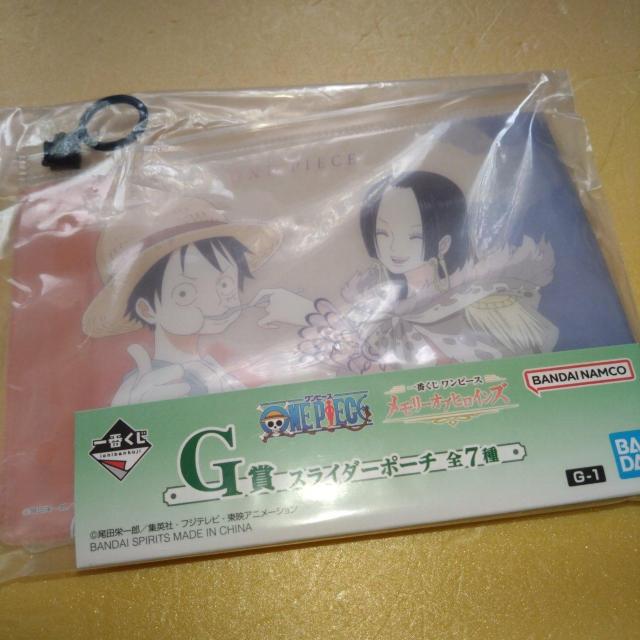 ルフィ&ハンコック スライダーポーチ 一番くじメモリーオブヒロインズ ワンピース < アニメ/コミック/キャラクター  ルフィ&ハンコック スライダーポーチ 一番くじメモリーオブヒロインズ ワンピース  < アニメ/コミック/キャラクターの