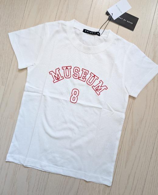 120★SHISKY BY DRIVE★綿100%半袖Tシャツ★ホワイト★新品★送料無料 < キッズ/ベビー  120★SHISKY BY DRIVE★綿100%半袖Tシャツ★ホワイト★新品★送料無料 < キッズ/ベビーの