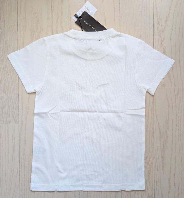 120★SHISKY BY DRIVE★綿100%半袖Tシャツ★ホワイト★新品★送料無料 < キッズ/ベビー  120★SHISKY BY DRIVE★綿100%半袖Tシャツ★ホワイト★新品★送料無料 < キッズ/ベビーの