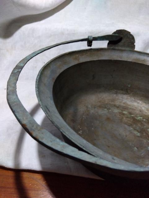 ♪古い真鍮製の鍋 32a < インテリア/ライフ  ♪古い真鍮製の鍋 32a < インテリア/ライフの