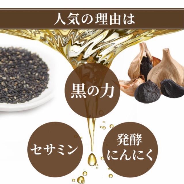 黒ゴマセサミン&発酵黒ニンニク サプリメント約3ヵ月分 < ヘルス/ビューティー  黒ゴマセサミン&発酵黒ニンニク サプリメント約3ヵ月分 < ヘルス/ビューティーの