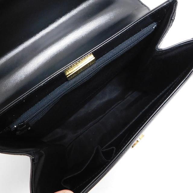 1000円 美品 HANAE MORI ハナエモリ ハンドバッグ フォーマルバッグ 黒 < ブランド 1000円 美品 HANAE MORI ハナエモリ ハンドバッグ フォーマルバッグ 黒 < ブランドの