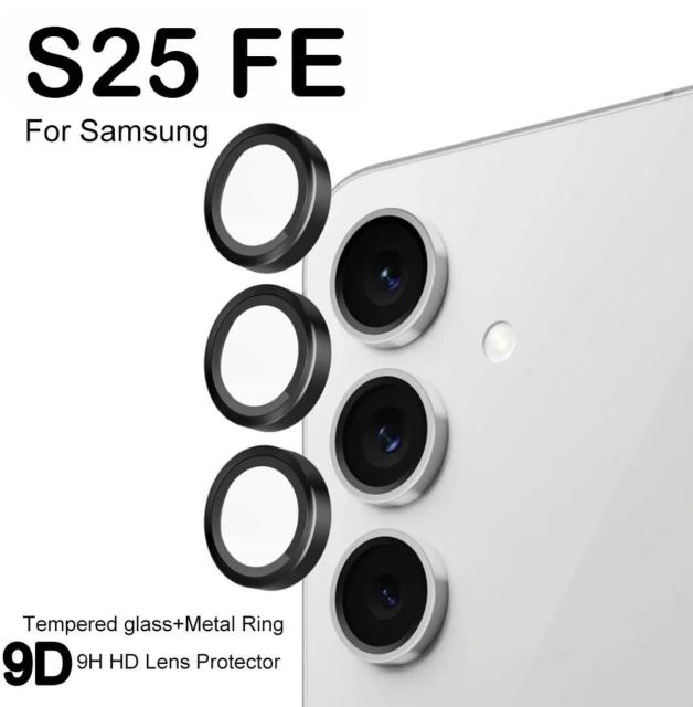 Galaxy S25 FE �J�����t�B���� �M�����N�V�[ s25fe �J���� �ی�t�B���� �Ɨ��^ �A���~ �J�����J�o�[ �u���b�N  �� �Ɠd/AV�� 