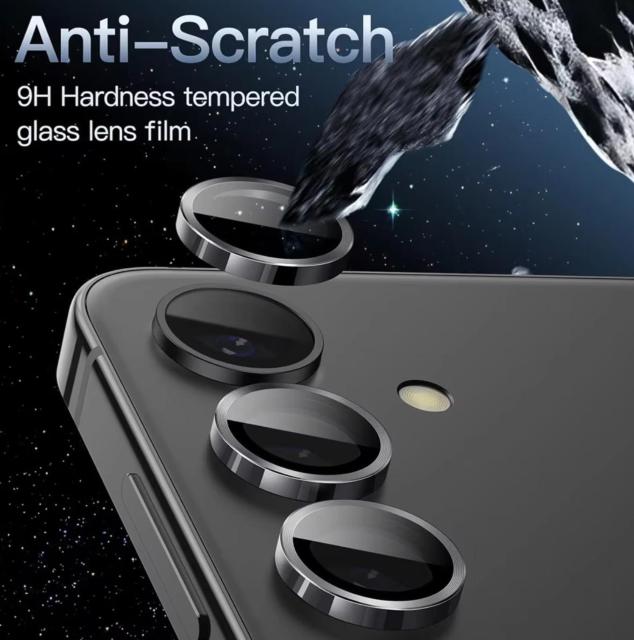 Galaxy S25 FE �J�����t�B���� �M�����N�V�[ s25fe �J���� �ی�t�B���� �Ɨ��^ �A���~ �J�����J�o�[ �u���b�N �� �Ɠd/AV�� 