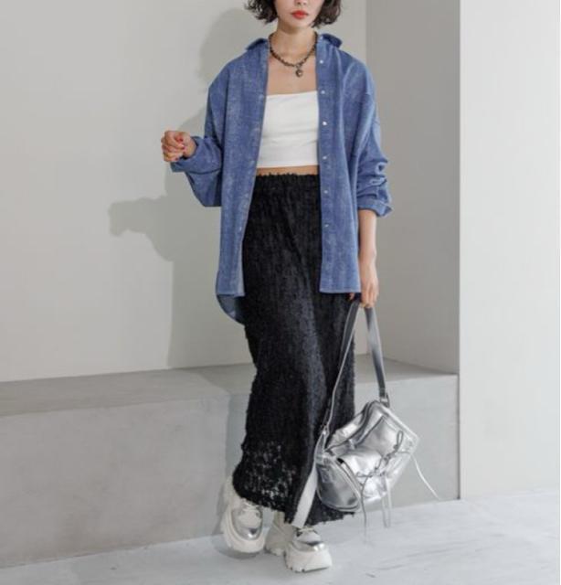 �V�i�@�y�[�W�{�[�C���I�[�o�[�T�C�Y�V���c �� �����t�@�b�V������ 