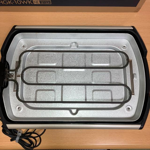 東芝ホットプレート HGK-10WK シャンパンゴールド < インテリア/ライフ 東芝ホットプレート HGK-10WK シャンパンゴールド < インテリア/ライフの