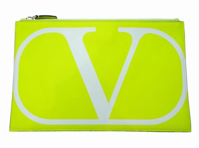 VALENTINO GARAVANI ヴァレンティノ ガラヴァーニ クラッチ バッグ ケース イエロー<USED> < ブランド VALENTINO GARAVANI ヴァレンティノ ガラヴァーニ クラッチ バッグ ケース イエロー<USED> < ブランドの