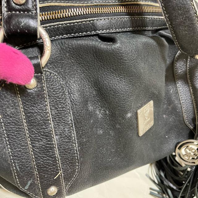 �yMCM�z ���B���e�[�W �{�X�g���o�b�O �u���b�N ���S�`���[���t �� �󂠂� ���U�[ �� �����t�@�b�V������ 