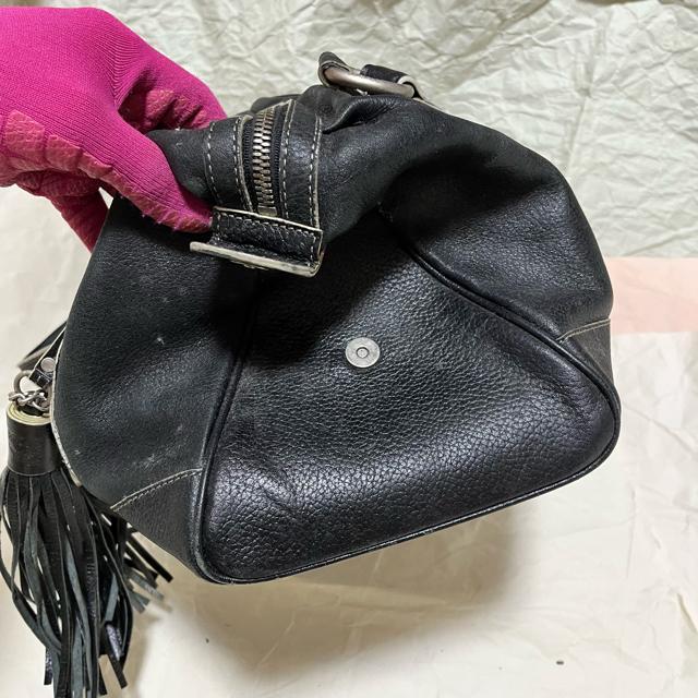 �yMCM�z ���B���e�[�W �{�X�g���o�b�O �u���b�N ���S�`���[���t �� �󂠂� ���U�[ �� �����t�@�b�V������ 