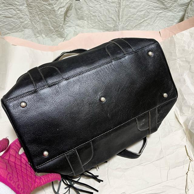 �yMCM�z ���B���e�[�W �{�X�g���o�b�O �u���b�N ���S�`���[���t �� �󂠂� ���U�[ �� �����t�@�b�V������ 