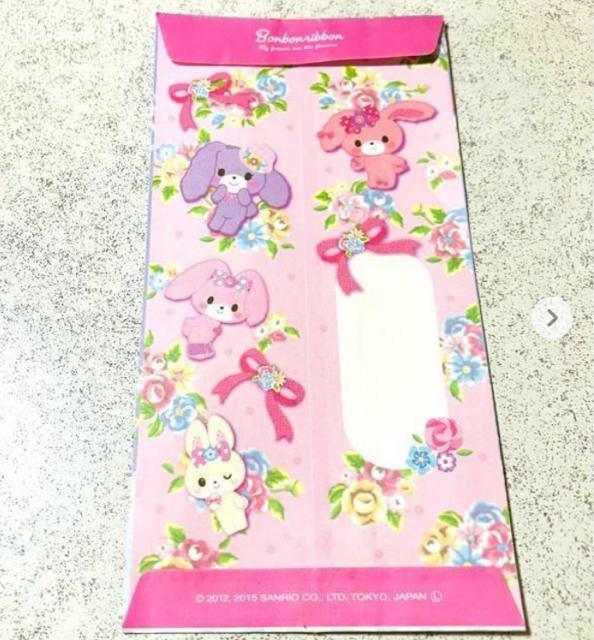 ぼんぼんりぼん★封筒 お手紙 ポチ袋★うさぎ サンリオ < アニメ/コミック/キャラクター ぼんぼんりぼん★封筒 お手紙 ポチ袋★うさぎ サンリオ < アニメ/コミック/キャラクターの