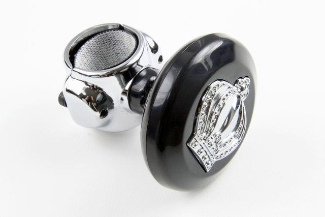 ☆運転が楽々☆ハンドルスピンナーtype4王冠マークタイプ < 自動車/バイク ☆運転が楽々☆ハンドルスピンナーtype4王冠マークタイプ < 自動車/バイク