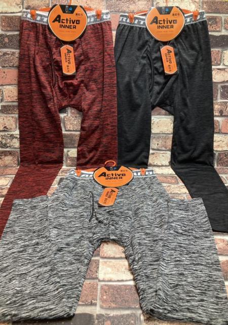 数量限定!柔らかメンズカチオン裏起毛アクティブタイツ1枚 < 男性ファッション  数量限定!柔らかメンズカチオン裏起毛アクティブタイツ1枚  < 男性ファッションの