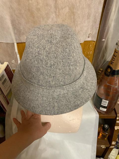 ◆使用回数1回◆グレーのハット < 女性ファッション  ◆使用回数1回◆グレーのハット < 女性ファッションの