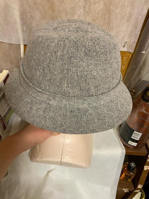 ◆使用回数1回◆グレーのハット < 女性ファッション  ◆使用回数1回◆グレーのハット < 女性ファッションの
