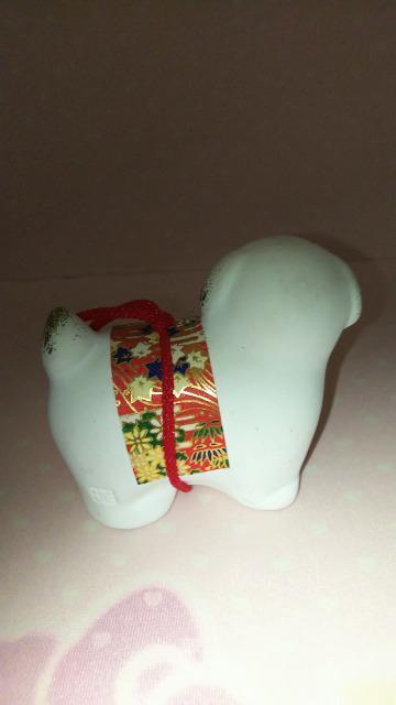 干支土鈴戌年犬高さ約6cm < インテリア/ライフ  干支土鈴戌年犬高さ約6cm < インテリア/ライフの