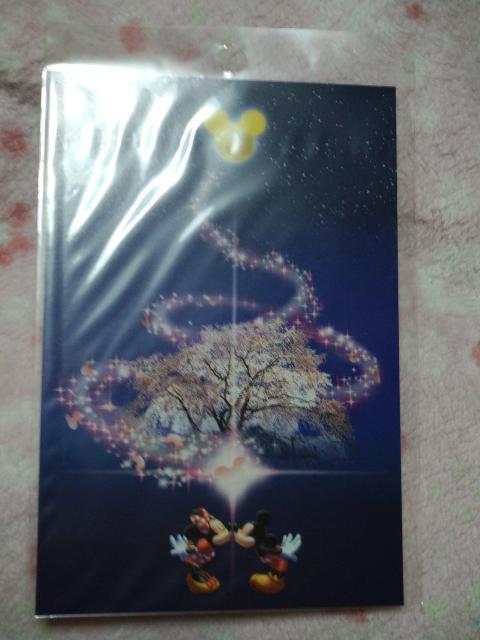 ディズニー ミッキー&ミニー ☆ ポストカード 桜柄 C柄 A < アニメ/コミック/キャラクター  ディズニー ミッキー&ミニー ☆ ポストカード 桜柄 C柄 A  < アニメ/コミック/キャラクターの