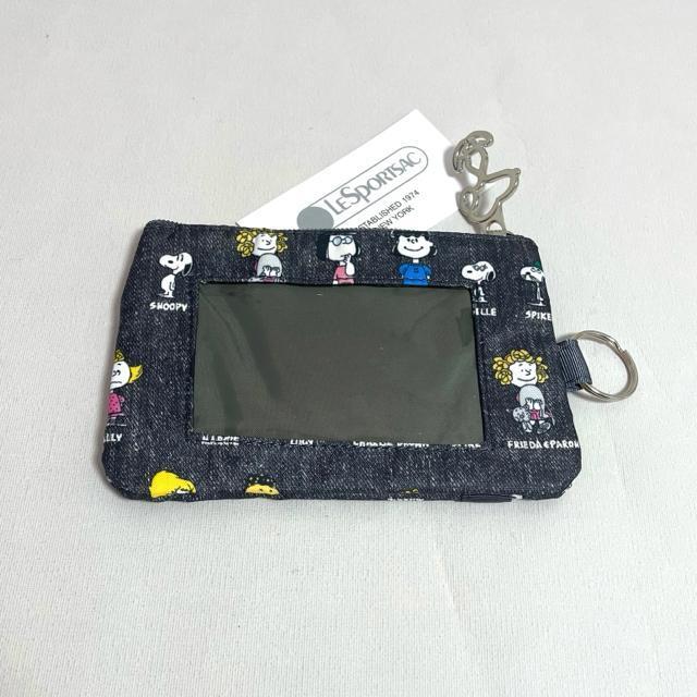 ★新品★LeSportsac レスポートサック スヌーピー グレイ キーコインポーチ ID パスケース ポーチ 小銭入れ 送料無料 < 女性ファッション  ★新品★LeSportsac レスポートサック スヌーピー グレイ キーコインポーチ ID パスケース ポーチ 小銭入れ 送料無料 < 女性ファッションの