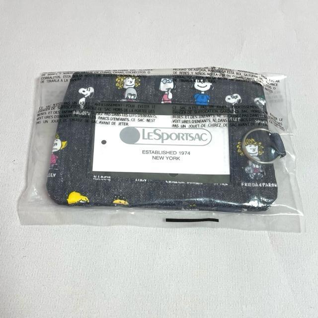 ★新品★LeSportsac レスポートサック スヌーピー グレイ キーコインポーチ ID パスケース ポーチ 小銭入れ 送料無料 < 女性ファッション  ★新品★LeSportsac レスポートサック スヌーピー グレイ キーコインポーチ ID パスケース ポーチ 小銭入れ 送料無料 < 女性ファッションの
