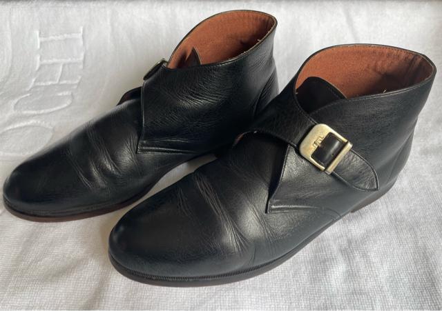 ベティクラブ Betty Club レザー チヤッカーブーツ 本革 ブラック 黒 Lサイズ 24〜24.5cm レディース 中古 < 女性ファッション ベティクラブ Betty Club レザー チヤッカーブーツ 本革 ブラック 黒 Lサイズ 24〜24.5cm レディース 中古 < 女性ファッションの