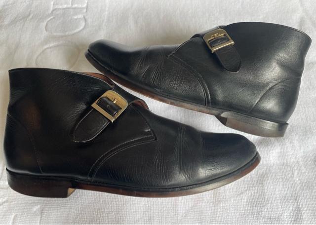 ベティクラブ Betty Club レザー チヤッカーブーツ 本革 ブラック 黒 Lサイズ 24〜24.5cm レディース 中古 < 女性ファッション ベティクラブ Betty Club レザー チヤッカーブーツ 本革 ブラック 黒 Lサイズ 24〜24.5cm レディース 中古 < 女性ファッションの