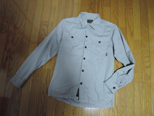 NEIGHBORHOOD ネイバーフッド ワークシャツ S 灰系 CLASSIC WORK 長袖シャツ < ブランド NEIGHBORHOOD ネイバーフッド ワークシャツ S 灰系 CLASSIC WORK 長袖シャツ < ブランドの