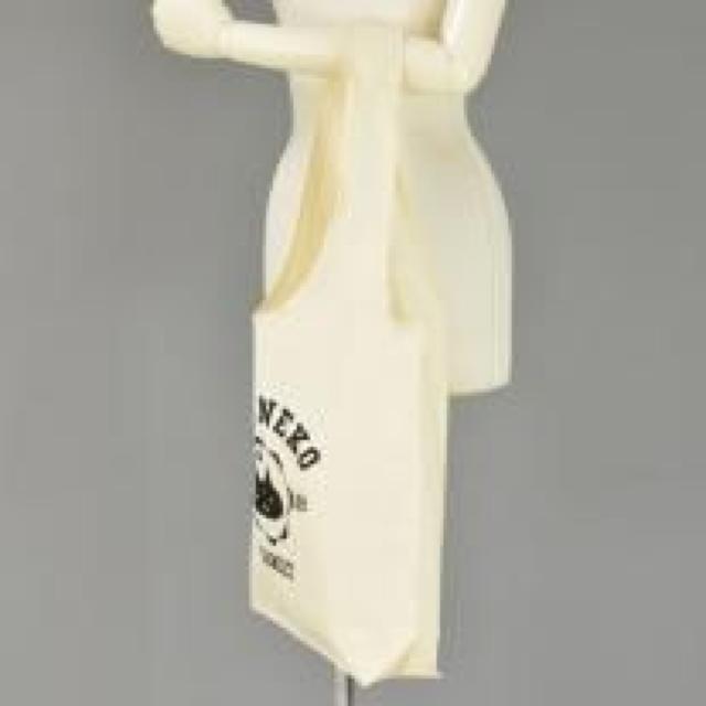 mintNeko・ネコカレッジ風ロゴプリントコットントートバッグ < ブランド mintNeko・ネコカレッジ風ロゴプリントコットントートバッグ < ブランドの