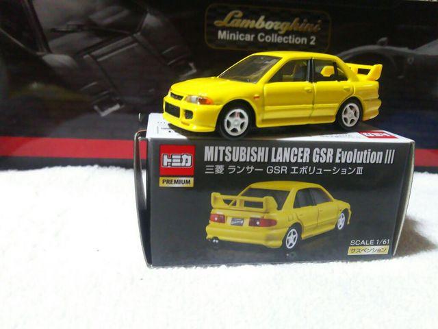 トミーモール特注 初販 トミカプレミアム 三菱ランサー エボ3 GSR 黄 < ホビー トミーモール特注 初販 トミカプレミアム 三菱ランサー エボ3 GSR 黄 < ホビーの
