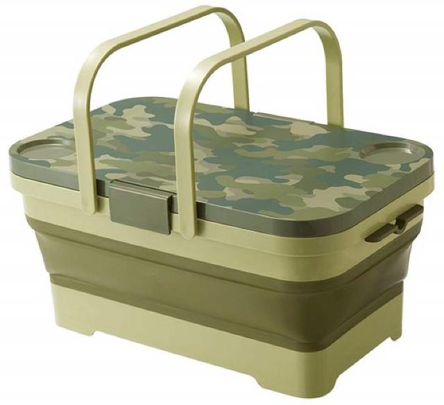 折りたたみバスケット&テーブル Milargo ミラーゴ グリーン < インテリア/ライフ  折りたたみバスケット&テーブル Milargo ミラーゴ グリーン  < インテリア/ライフの