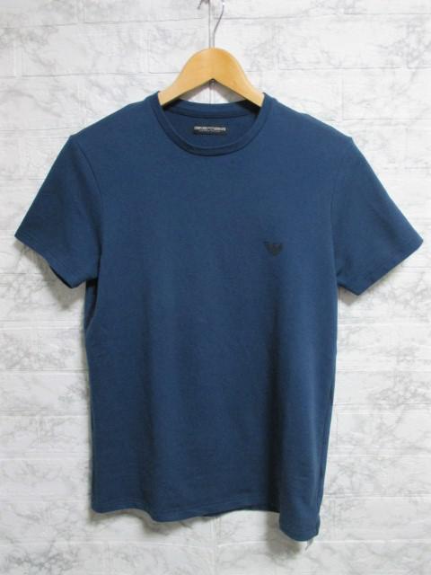 ☆EMPORIO ARMANI エンポリオアルマーニ 総柄 ロゴ プリント Tシャツ/半袖/メンズ/S < ブランド ☆EMPORIO ARMANI エンポリオアルマーニ 総柄 ロゴ プリント Tシャツ/半袖/メンズ/S < ブランドの