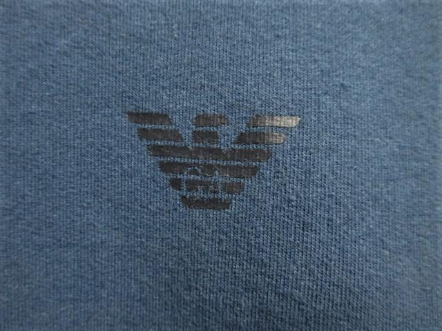 ☆EMPORIO ARMANI エンポリオアルマーニ 総柄 ロゴ プリント Tシャツ/半袖/メンズ/S < ブランド ☆EMPORIO ARMANI エンポリオアルマーニ 総柄 ロゴ プリント Tシャツ/半袖/メンズ/S < ブランドの